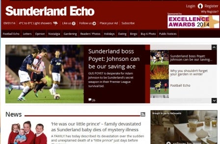 Sunderland Echo replaces Pink football paper with free page-turning digital edition 